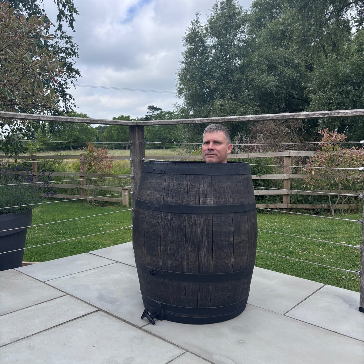 Soma Haus HydroBarrel 240 Wood-Effect Ice Bath