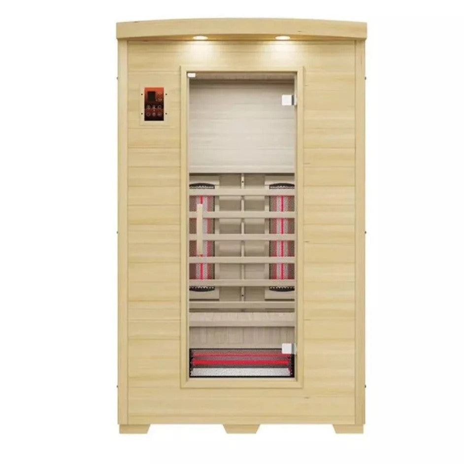 Soma Haus Two Person Indoor Hemlock Infrared Sauna