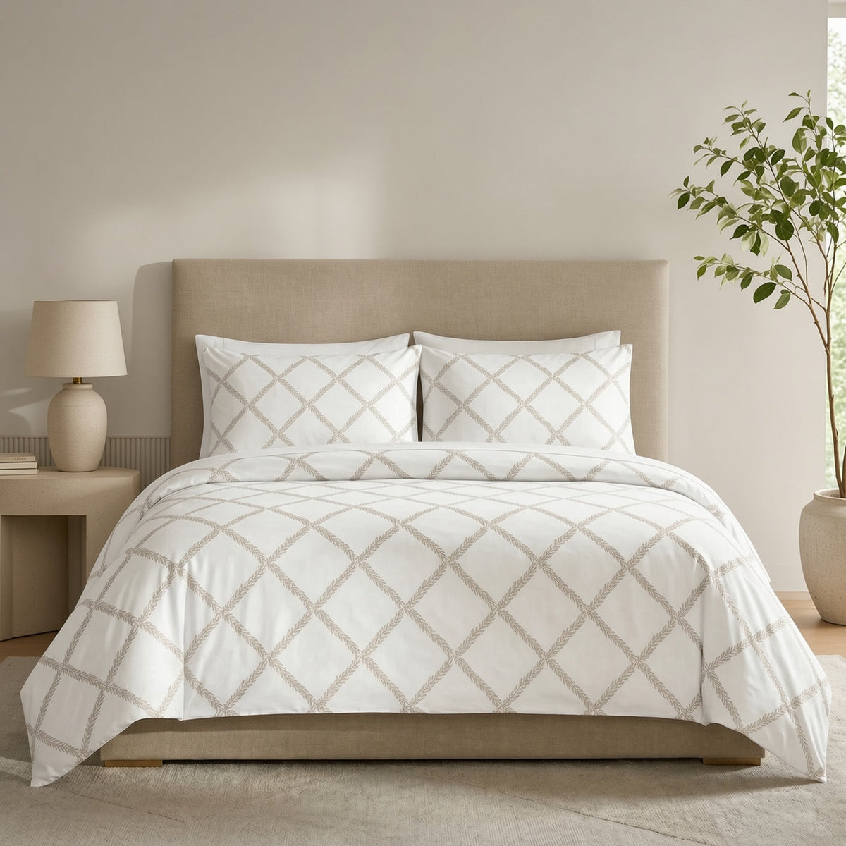 Reversible diamond duvet