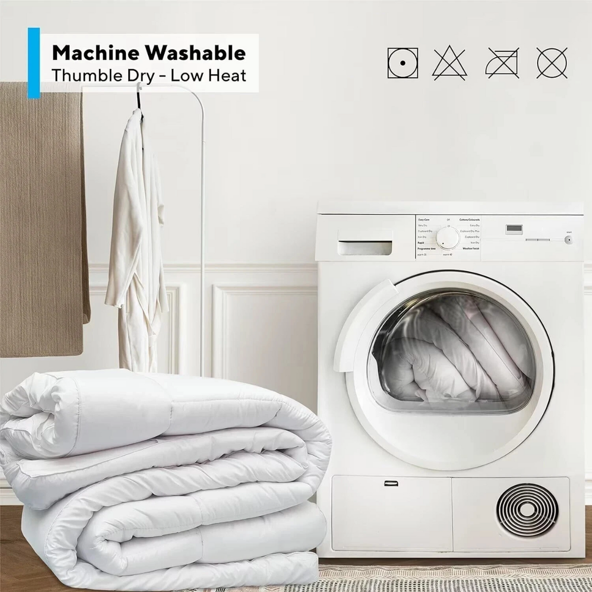 Soma Haus Mattress Topper - Hypoallergenic and Machine Washable