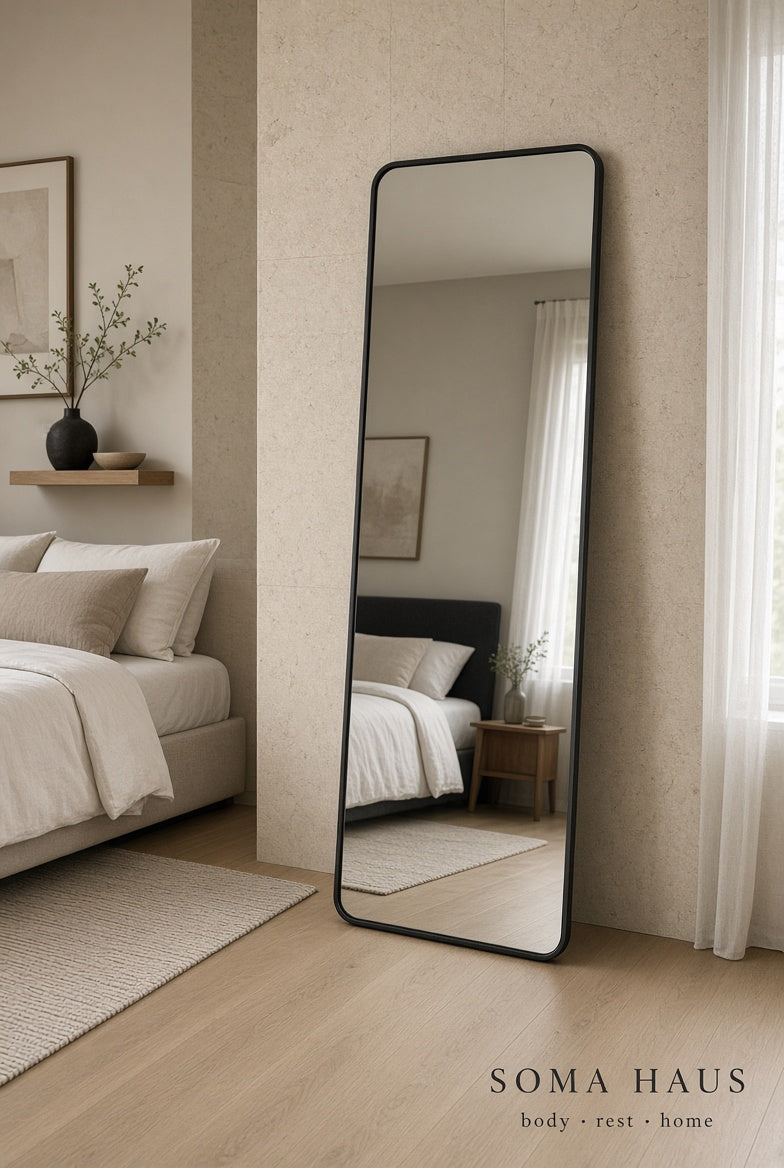 Soma Haus Oslo Slim Metal Frame Wall Mirror