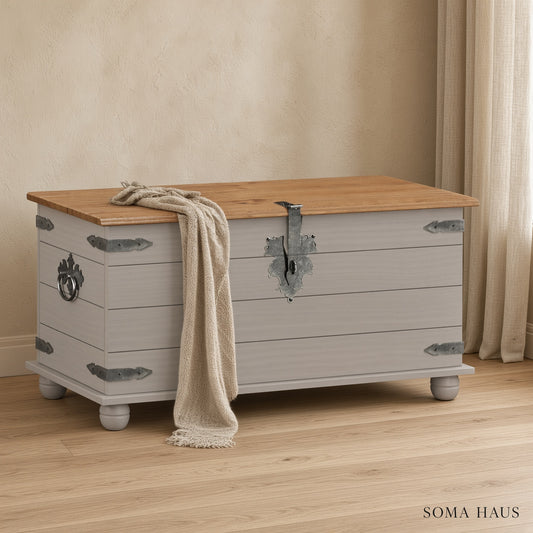 Soma Haus Blanket Box Grey