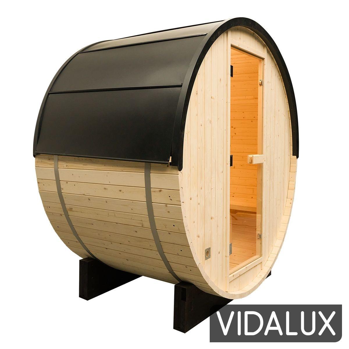 Soma Haus Vidalux Two Person Outdoor Barrel Sauna