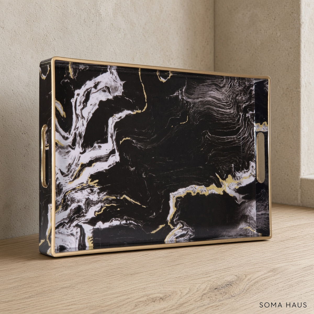 Soma Haus Marble-Effect Tray