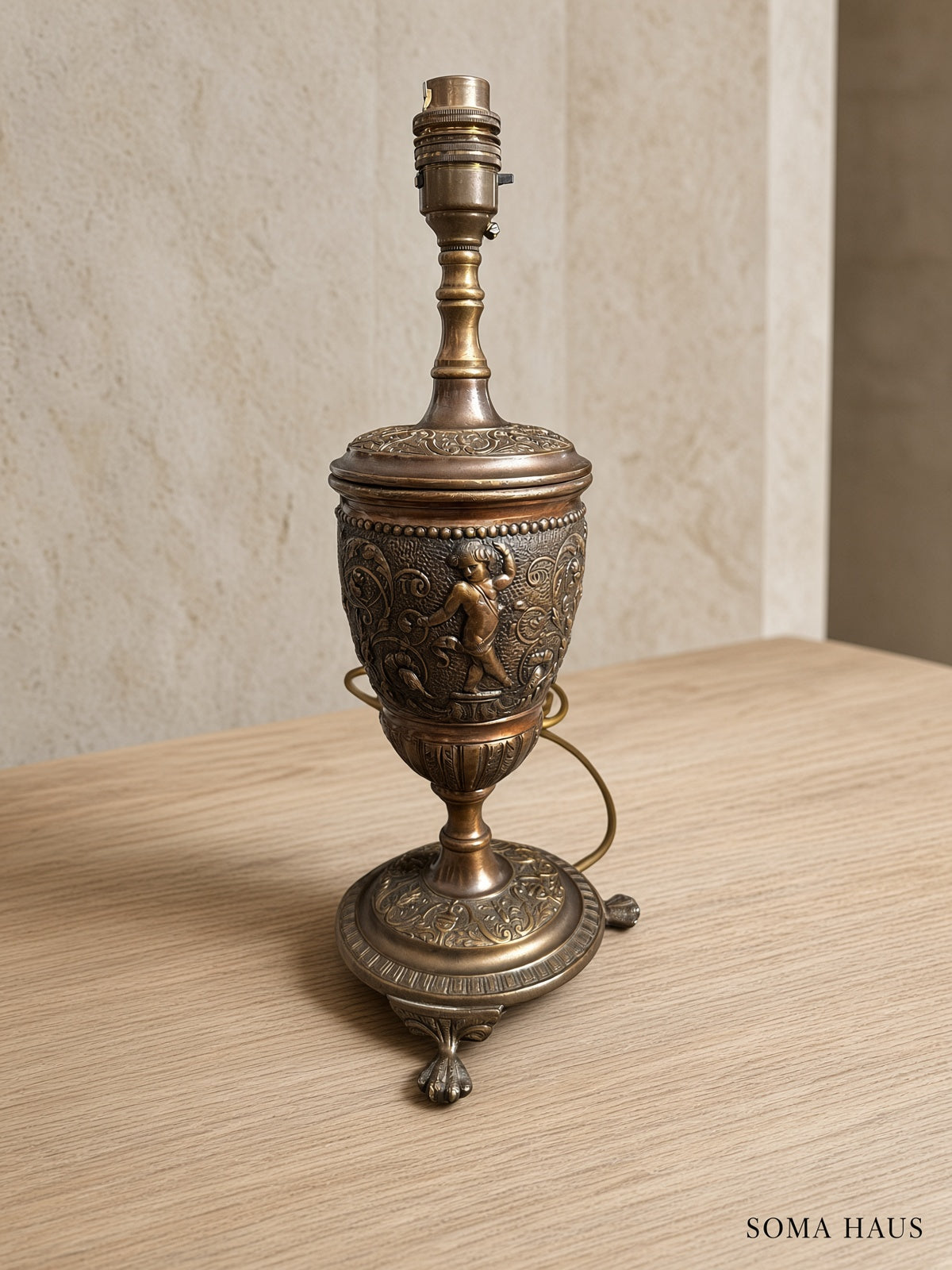 Soma Haus Bronze Classical Table Lamp
