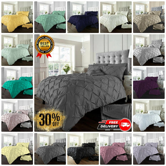 Soma Haus Pintuck Alford Duvet Cover Set