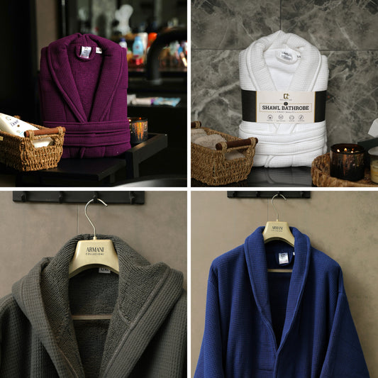 Soma Haus Waffle Terry Bathrobe