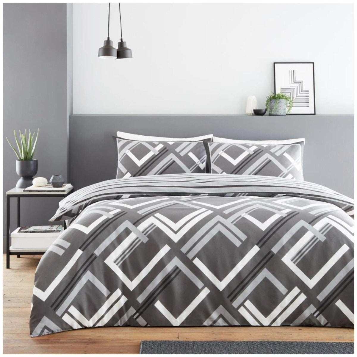 Soma Haus Reversible Quilted Duvet Set
