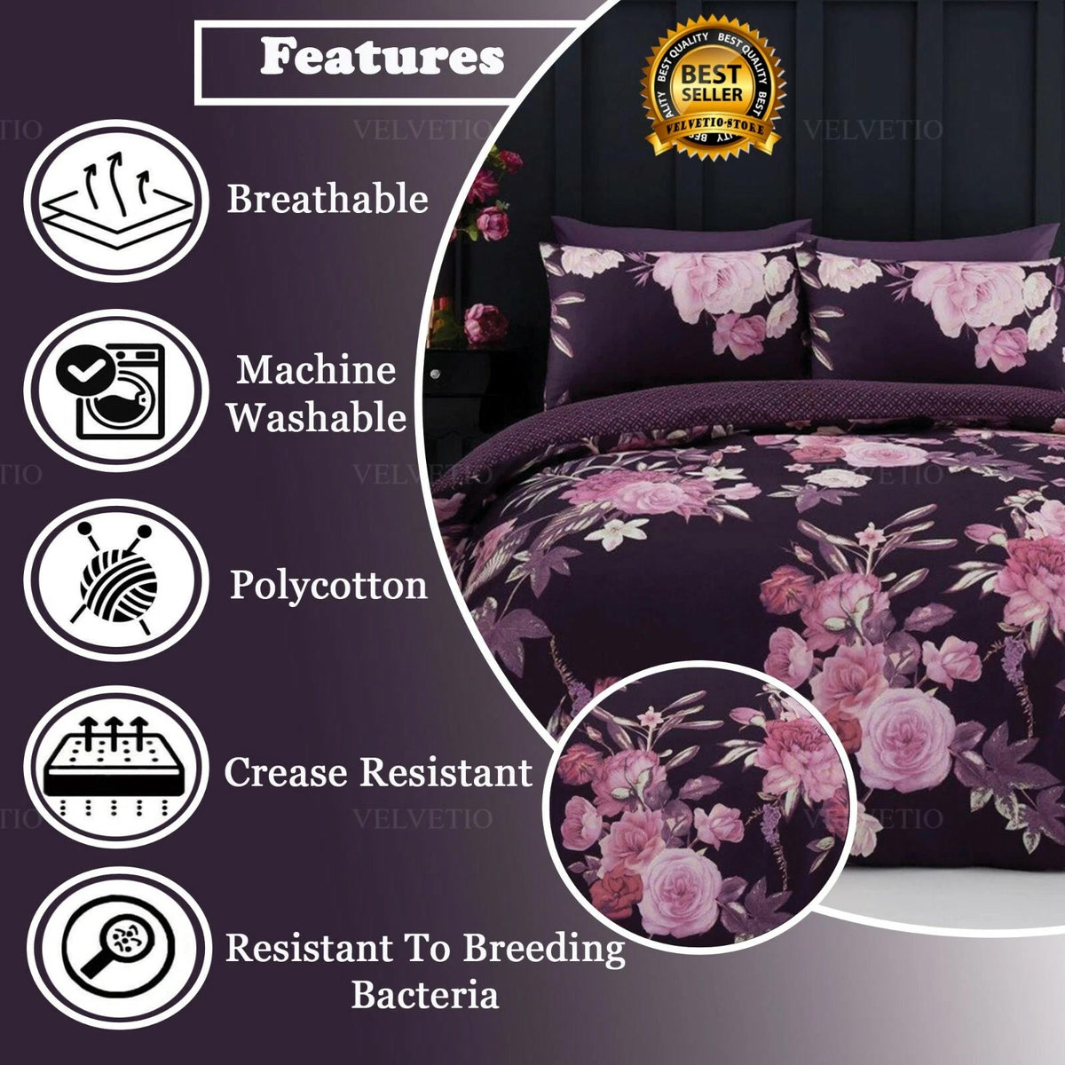 Soma Haus Reversible Quilted Duvet Set