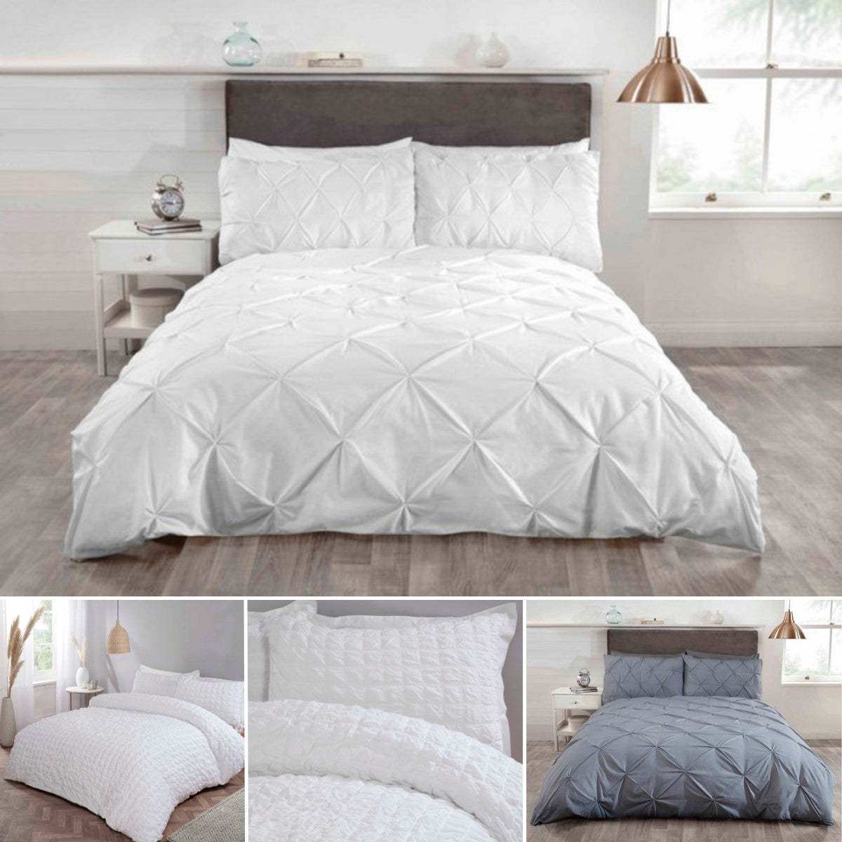 Soma Haus Pintuck Duvet Cover Set
