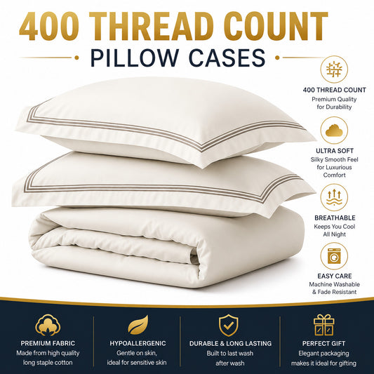 Soma Haus King Pillowcases 400TC Pack