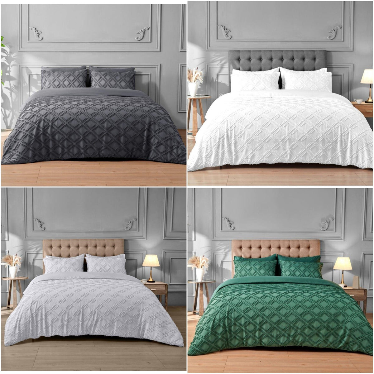 Soma Haus Edison Signature Embossed Duvet Set