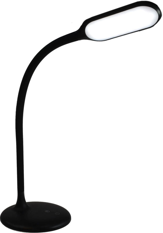 Soma Haus White USB LED Bedside Lamp