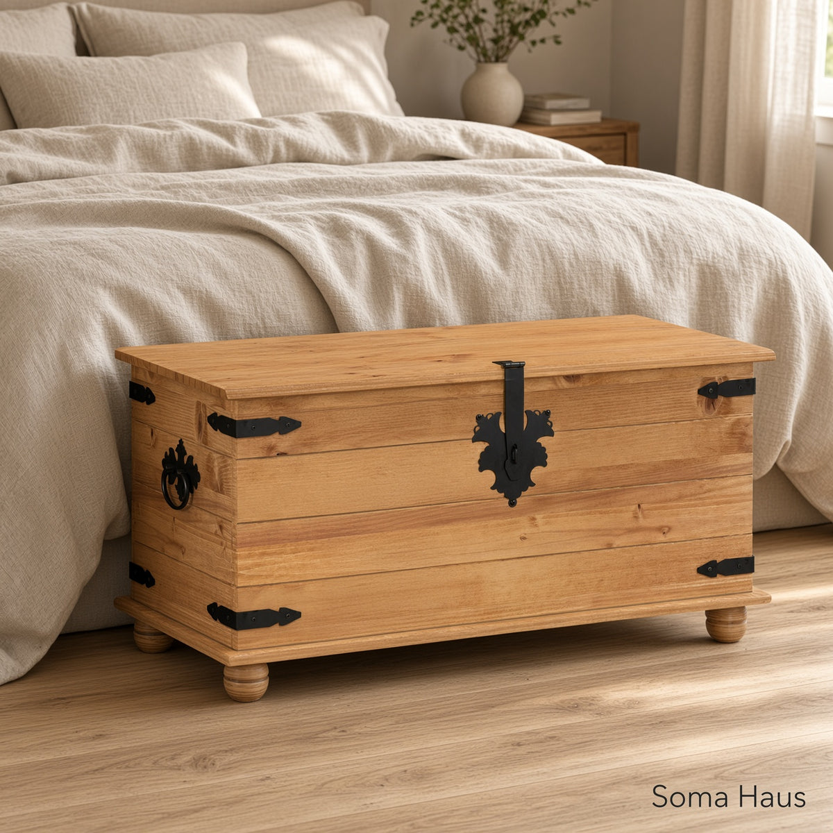 Soma Haus Blanket Box Natural